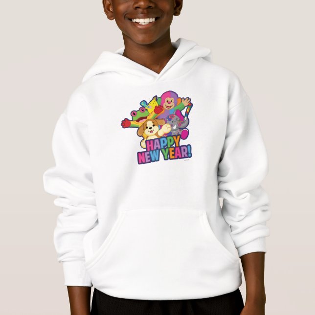 Neue Jahre der Ballon-2 Hoodie (Vorderseite)