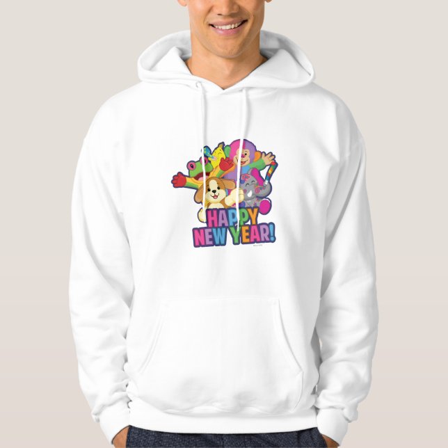 Neue Jahre der Ballon-2 Hoodie (Vorderseite)