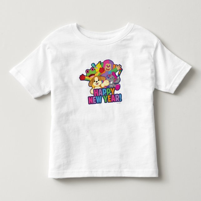 Neue Jahre der Ballon-2 Kleinkind T-shirt (Vorderseite)