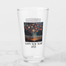Neue Jahre Gestaltete Fireworks Design kundenspezi