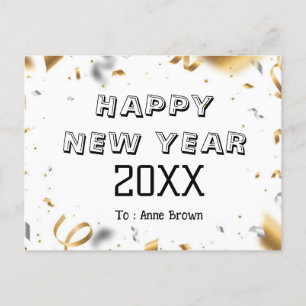 Neue Jahre Postkarte