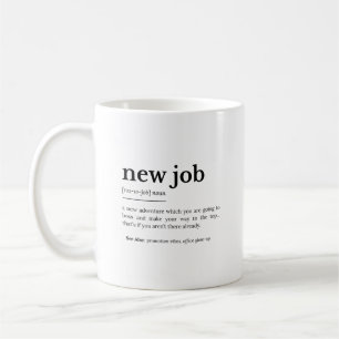 Neue Jobdefinition Kaffeetasse