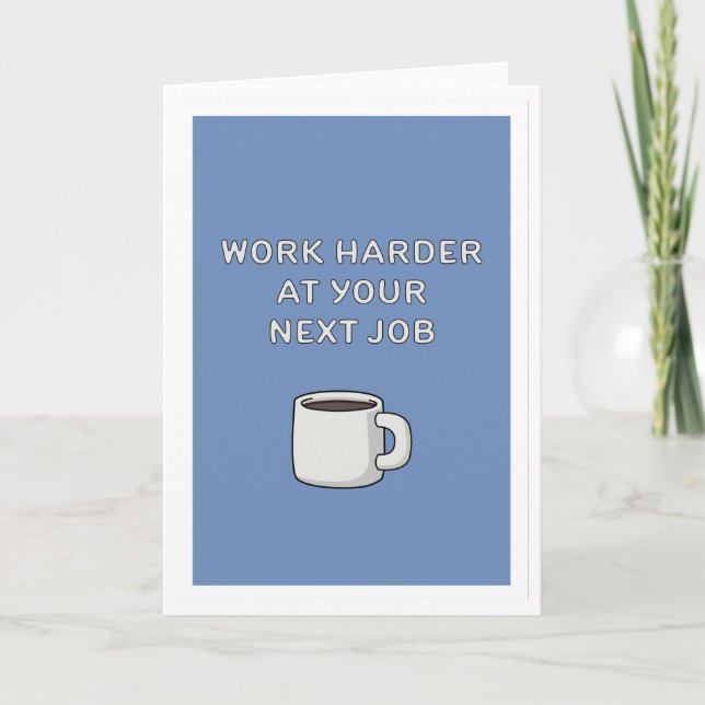 Neue Jobkarte Karte (Vorderseite)