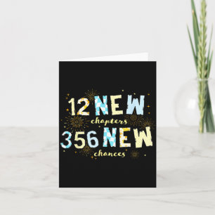 Neue Kapitel 365 Neue Chancen Frohes Neues Jahr Fa Karte