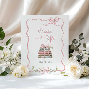 Neue Kapitel-Rosabogen-Karten und Geschenke Poster