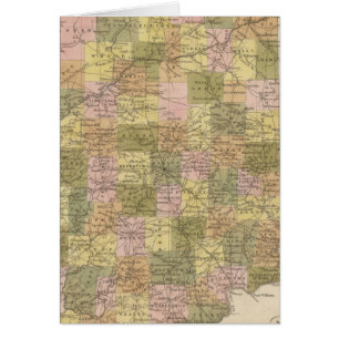 Neue Karte von Indiana