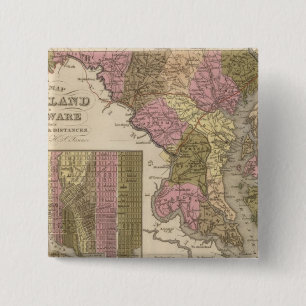 Neue Karte von Maryland und Delaware Button