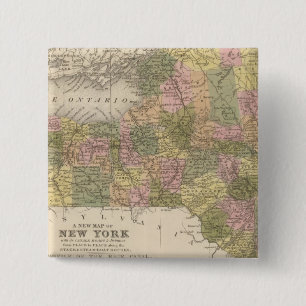 Neue Karte von New York Button