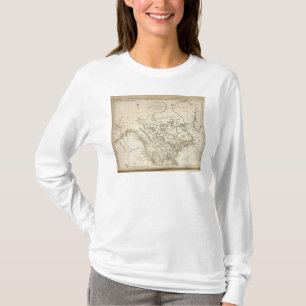 Neue Karte von Nordamerika T-Shirt