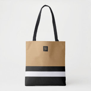 Neue Klassische Kamelfarb-Kombination All-Over-Pri Tasche