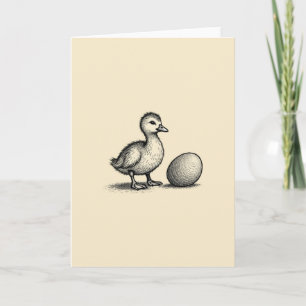 Neue kleine Vogel-Freundeskarte Karte