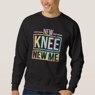 Neue Knie-New-Me-Substitution-Operation nach Poste Sweatshirt