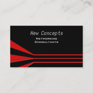 Neue Konzepte, Networking Consultants Visitenkarte