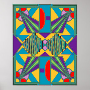 Neue Kunst-Deko-Plakat-Reihe 3aP Poster