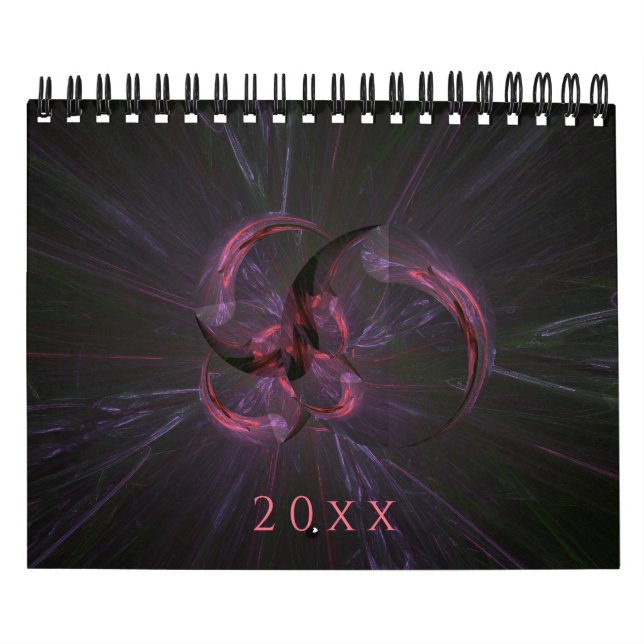 Neue Kunst im Abstrakten Fraktal Kalender (Titelbild)