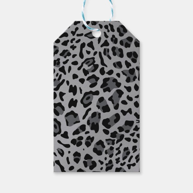 Neue Leopard-Textur 11 Geschenkanhänger (Vorderseite)