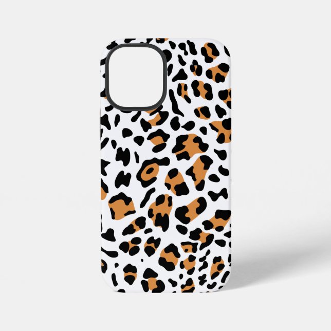 Neue Leopard-Textur 5 iPhone 12 Mini Hülle (Rückseite)