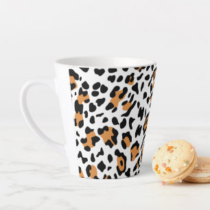 Neue Leopard-Textur 5 Milchtasse