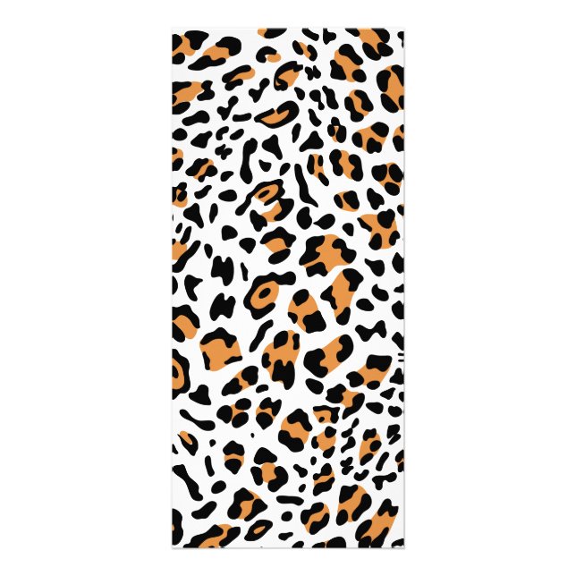 Neue Leopard-Textur 5 Werbekarte (Vorne)
