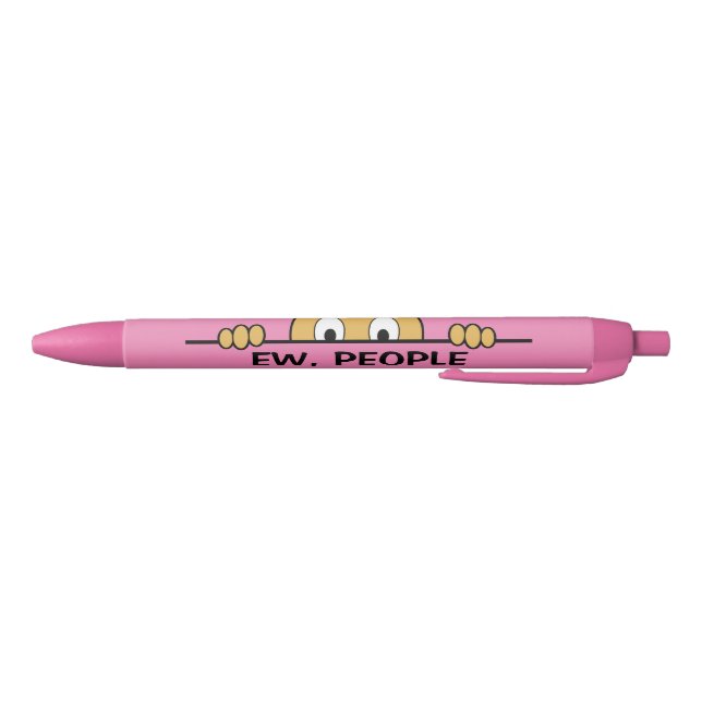 Neue Leute rosa Kugelschreiber (Unterseite)