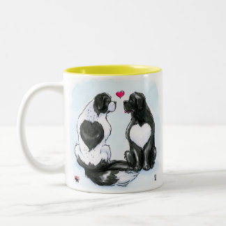 Neue LIEBE Zweifarbige Tasse