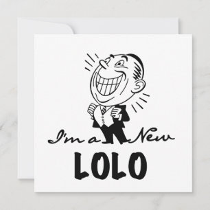 Neue Lolo T - Shirt und Geschenke lächeln