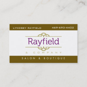 NEUE Lyndsey Rayfield Visitenkarte