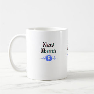 Neue Mama Coffee Tasse. Baby Jungen. Muttergeschen Kaffeetasse