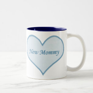 Neue Mama-Tasse, blau Zweifarbige Tasse
