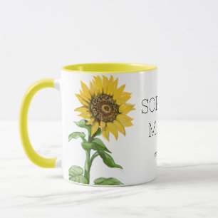 Neue Mama-Tasse, Sonnenblume Tasse