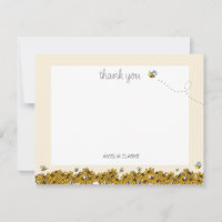 Neue Mama-to-Bee-Dusche Danke-Karte