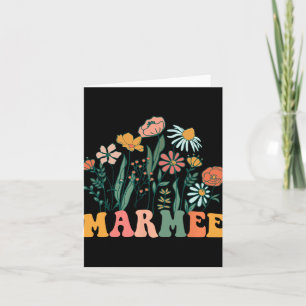 Neue Marmee Wildblume Erster Geburtstag & Baby-Sho Karte