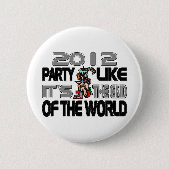 Neue Mayajahre 2012 Button (Vorderseite)