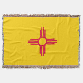 Neue mexikanische Staatsflagge Print Patriotic Decke
