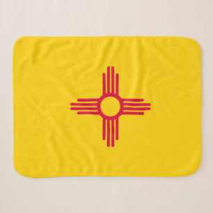 Neue mexikanische Staatsflagge Print Patriotic Sherpadecke