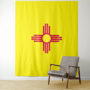 Neue Mexiko-Flagge Wandteppich