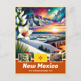 Neue Mexiko Wundern der Landschaft Postkarte