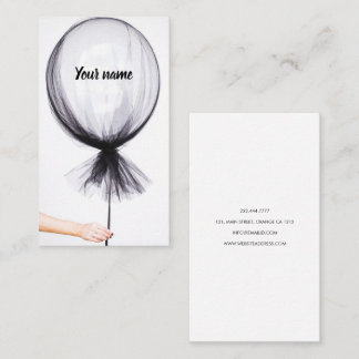 Neue Mode-Kunst kreative Visitenkarte