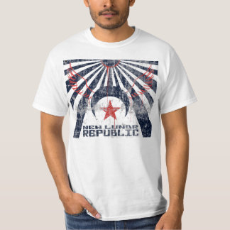 Neue Mondrepublik-Flagge T-Shirt