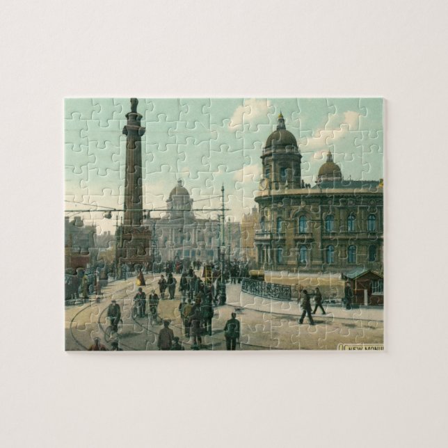 Neue Monument Bridge, Hull (1908) Puzzle (Horizontal)