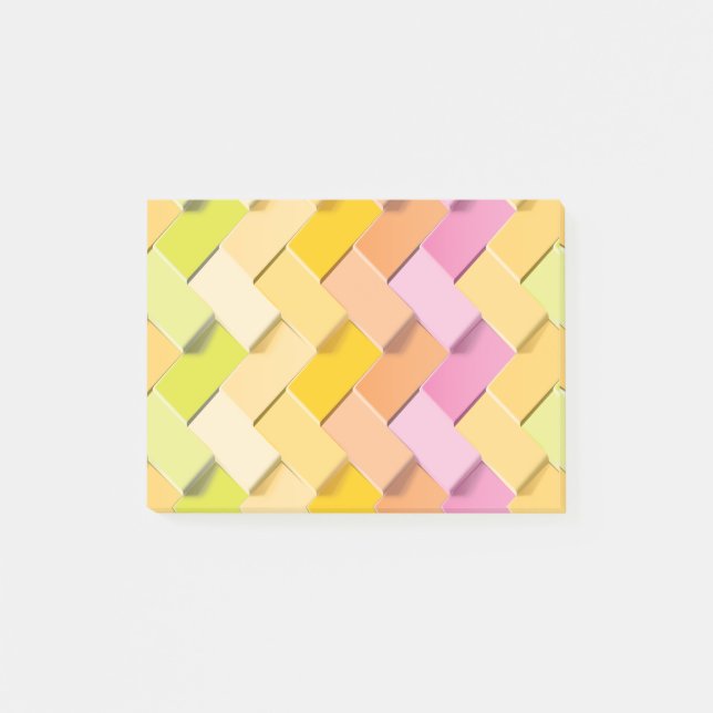 Neue Mustererstellung 2 Post-it Klebezettel (Vorderseite)