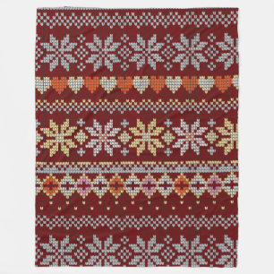 Neue Mustererstellung Fleecedecke