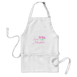 Neue Mütter Rosa Blume T - Shirt und Geschenke Schürze