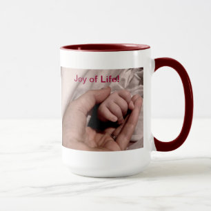 Neue Mutter und Baby - Freude des Lebens Tasse
