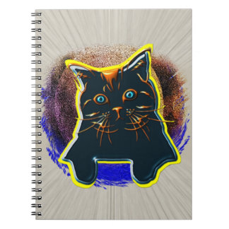 Neue Neon Cat T - Shirt Gel Mouse Pad Tapestry Notizblock