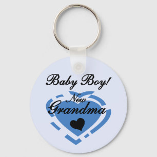 Neue Oma Baby Boy Tshirts und Geschenke Schlüsselanhänger