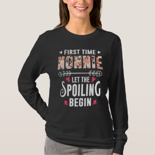 Neue Oma erstmal Nonnie lässt das Verwöhnen beginn T-Shirt
