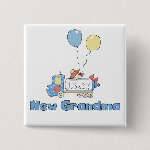 Neue Oma für junge Lkw-Hemden und Geschenke Button