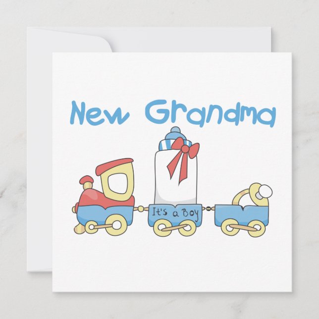 Neue Oma-Train-Geschenke (Vorderseite)