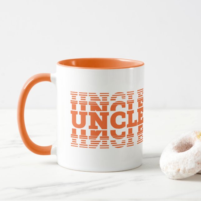 Neue Onkel-Tasse Tasse (Mit Donut)